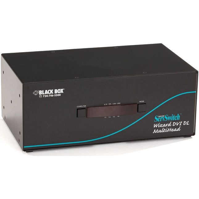 Main Image for Black Box ServSwitch Wizard Dual-Link DVI Tri-Head with USB True Emulation