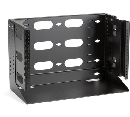 Main Image for Black Box Wallmount Rack 12" with Swing Bracket and Adjustable Shelf