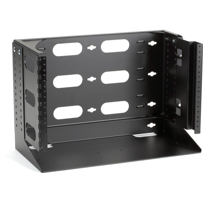 Main Image for Black Box Wallmount Rack 12" with Swing Bracket and Adjustable Shelf