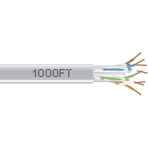 Main Image for Black Box CAT6 550-MHz Solid Bulk Cable UTP CMP Plenum GY 1000FT Pull-Box