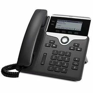 Main Image for Cisco 7821 IP Phone - Refurbished - Corded - Corded - Wall Mountable - Charcoal