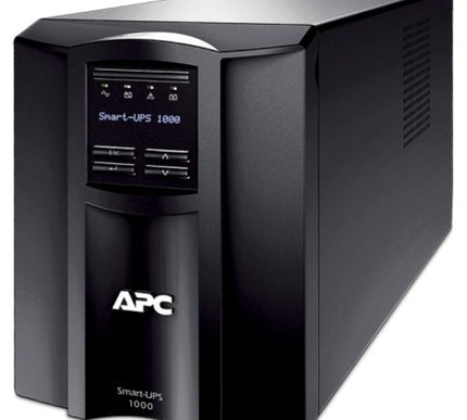 Main Image for APC Smart-UPS, Line Interactive, 1000VA, Tower, 100V, 8x NEMA 5-15R outlets, SmartSlot, AVR, LCD