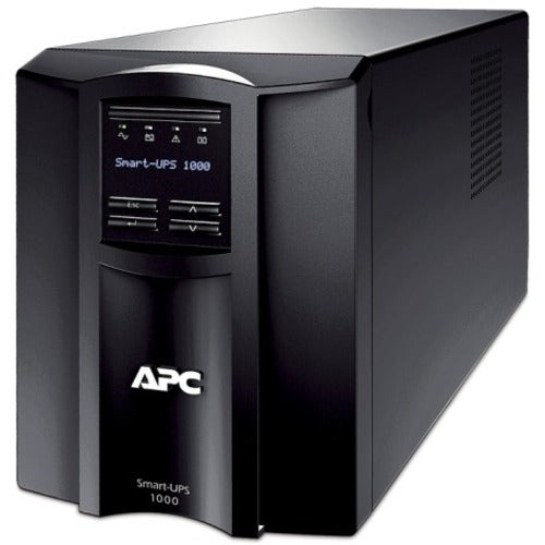 Main Image for APC Smart-UPS, Line Interactive, 1000VA, Tower, 100V, 8x NEMA 5-15R outlets, SmartSlot, AVR, LCD