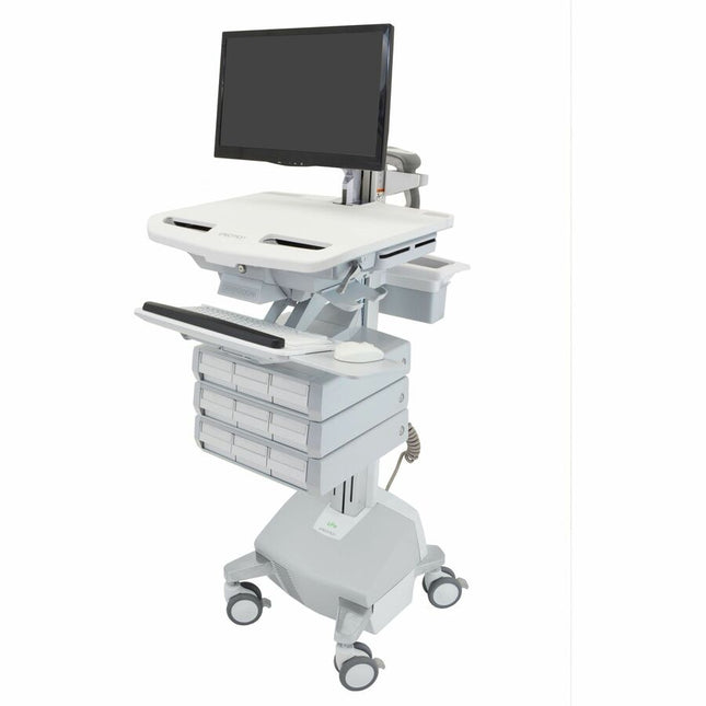 Main Image for Ergotron StyleView&reg; Cart with LCD Arm, LiFe Powered, 9 Drawers (3x3), US/CA/MX