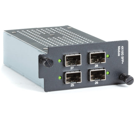 Main Image for Black Box LE2700 Series Hardened Managed Modular Switch Module - 4-Port, 10-Gig, SFP+