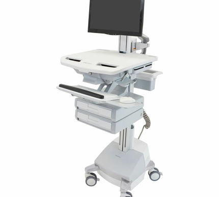 Main Image for Ergotron StyleView&reg; Cart with LCD Pivot, SLA Powered, 2 Drawers (1x2), US/CA/MX