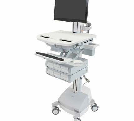 Main Image for Ergotron StyleView&reg; Cart with LCD Pivot, SLA Powered, 6 Drawers (3x2), US/CA/MX