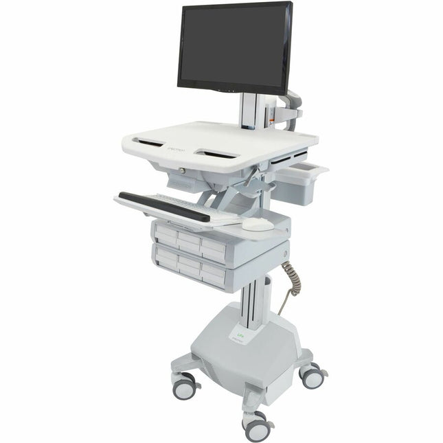 Main Image for Ergotron StyleView&reg; Cart with LCD Pivot, LiFe Powered, 6 Drawers (3x2), US/CA/MX