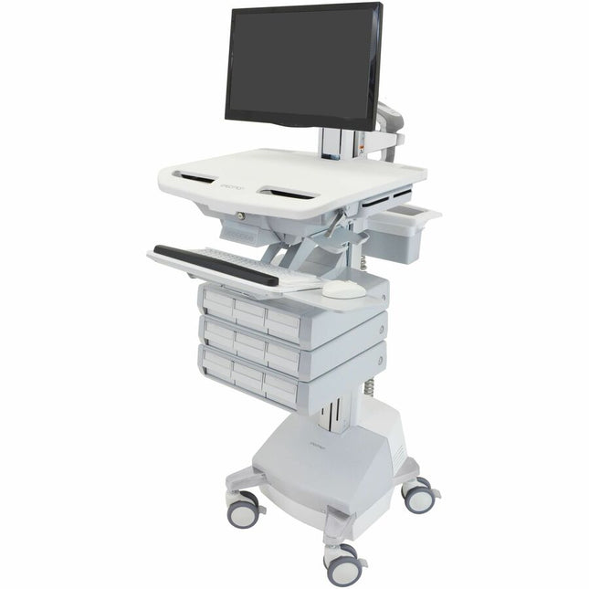 Main Image for Ergotron StyleView&reg; Cart with LCD Pivot, SLA Powered, 9 Drawers (3x3), US/CA/MX