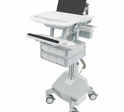 Main Image for Ergotron StyleView&reg; Laptop Cart, LiFe Powered, 6 Drawers (3x2), US/CA/MX