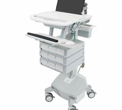 Main Image for Ergotron StyleView&reg; Laptop Cart, LiFe Powered, 9 Drawers (3x3), US/CA/MX