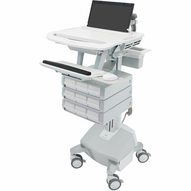 Main Image for Ergotron StyleView&reg; Laptop Cart, LiFe Powered, 9 Drawers (3x3), US/CA/MX