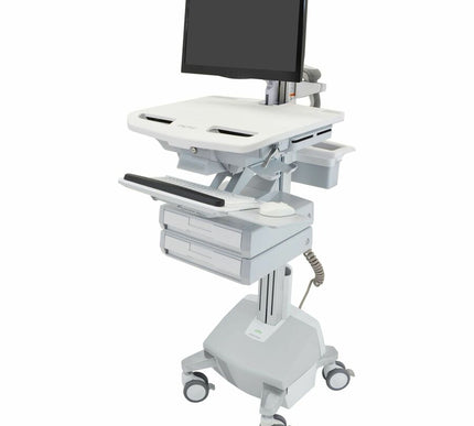 Main Image for Ergotron StyleView&reg; Cart with LCD Arm, LiFe Powered, 2 Drawers (1x2), US/CA/MX