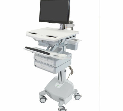 Main Image for Ergotron StyleView&reg; Cart with LCD Arm, LiFe Powered, 4 Drawers (3x1+1), US/CA/MX