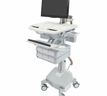 Main Image for Ergotron StyleView&reg; Cart with LCD Arm, LiFe Powered, 6 Drawers (3x2), US/CA/MX