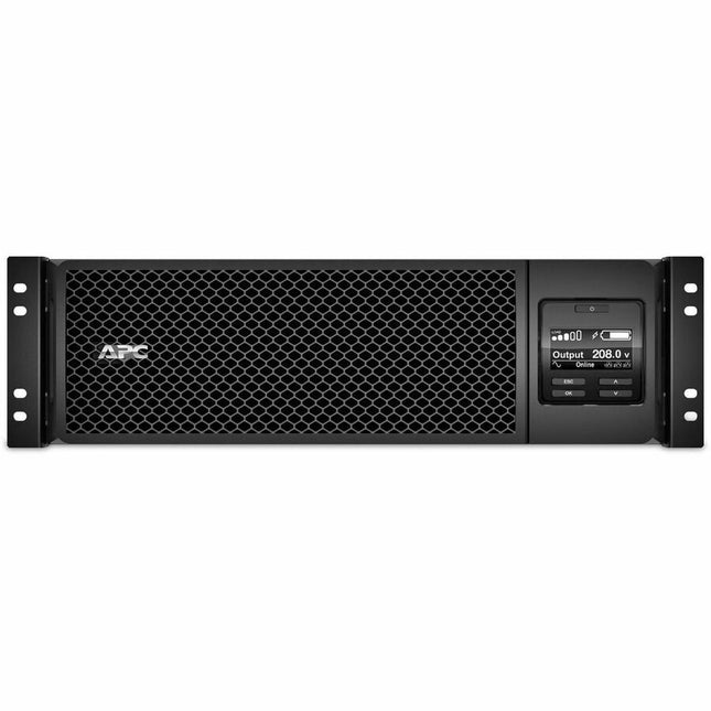 Main Image for APC Smart-UPS On-Line, 5.4kVA, Rackmount 3U, 208V, 2x L6-20R+2x L6-30R NEMA outlets, Network Card+SmartSlot, Extended runtime, W/ rail kit
