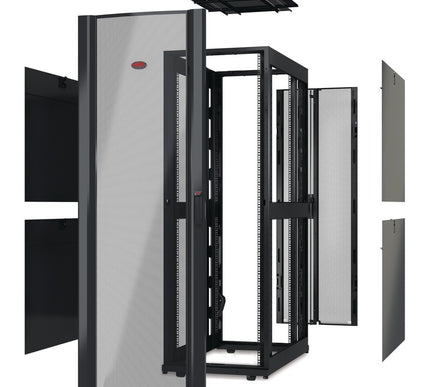 Main Image for APC by Schneider Electric NetShelter SX 48U 600mm Wide x 1070mm Deep Enclosure Without Doors Black
