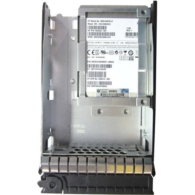 Main Image for HPE 100 GB Solid State Drive - 3.5" Internal - SATA (SATA/300)