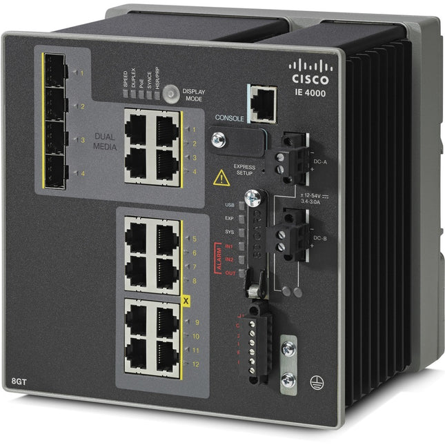 Main Image for Cisco IE-4000-8GT4G-E Layer 3 Switch