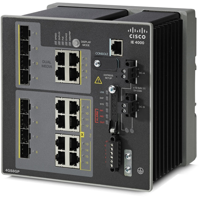 Main Image for Cisco IE-4000-4GS8GP4G-E Layer 3 Switch