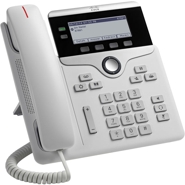 Main Image for Cisco 7821 IP Phone - Corded - Wall Mountable, Desktop - White