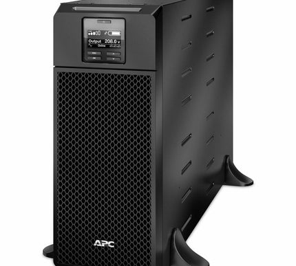 Main Image for APC Smart-UPS On-Line, 6kVA/6kW, Tower, 208V, 6x C13+4x C19 IEC outlets, Network Card+SmartSlot, Extended runtime, W/O rail kit
