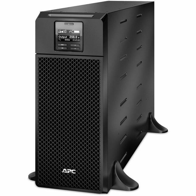 Main Image for APC Smart-UPS On-Line, 6kVA/6kW, Tower, 208V, 6x C13+4x C19 IEC outlets, Network Card+SmartSlot, Extended runtime, W/O rail kit
