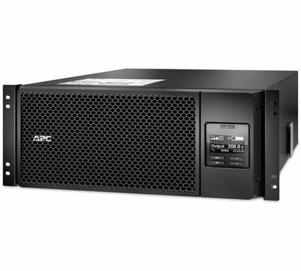 Main Image for APC Smart-UPS On-Line, 6kVA/6kW, Rackmount 4U, 208V, 6x C13+4x C19 IEC outlets, Network Card+SmartSlot, Extended runtime, W/ rail kit