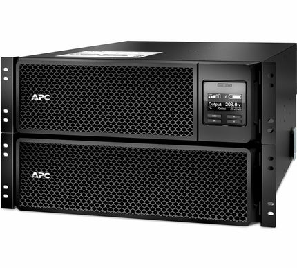 Main Image for APC Smart-UPS On-Line, 8kVA/8kW, Rackmount 6U, 208V, 6x C13+4x C19 IEC outlets, Network Card+SmartSlot, Extended runtime, W/ rail kit