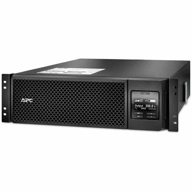Main Image for APC Smart-UPS On-Line, 5kVA, Rackmount 3U, 208V, 4x C13+4x C19 IEC outlets, Network Card+SmartSlot, Extended runtime, W/ rail kit