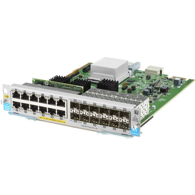 Main Image for HPE 12-port 10/100/1000BASE-T PoE+ / 12-port 1GbE SFP MACsec v3 zl2 Module