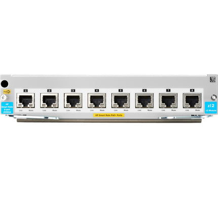 Main Image for HPE 5400R 8-port 1/2.5/5/10GBASE-T PoE+ with MACsec v3 zl2 Module
