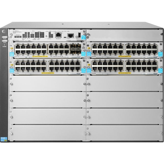Main Image for HPE 5412R 92GT PoE+/4SFP+ (No PSU) v3 zl2 Switch