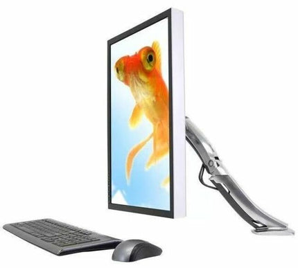 Main Image for Lenovo Ergotron MX Mounting Arm for LCD Display, All-in-One Computer, Monitor, Display, TV, LCD Monitor - Polished Aluminum - Landscape/Portrait