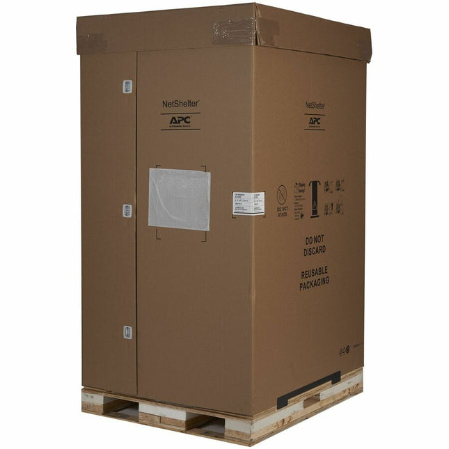 Main Image for APC NetShelter SX, Server Rack Enclosure, 42U, Shock Packaging, 2000 lbs, Black, 1991H x 600W x 1070D mm [TAA]