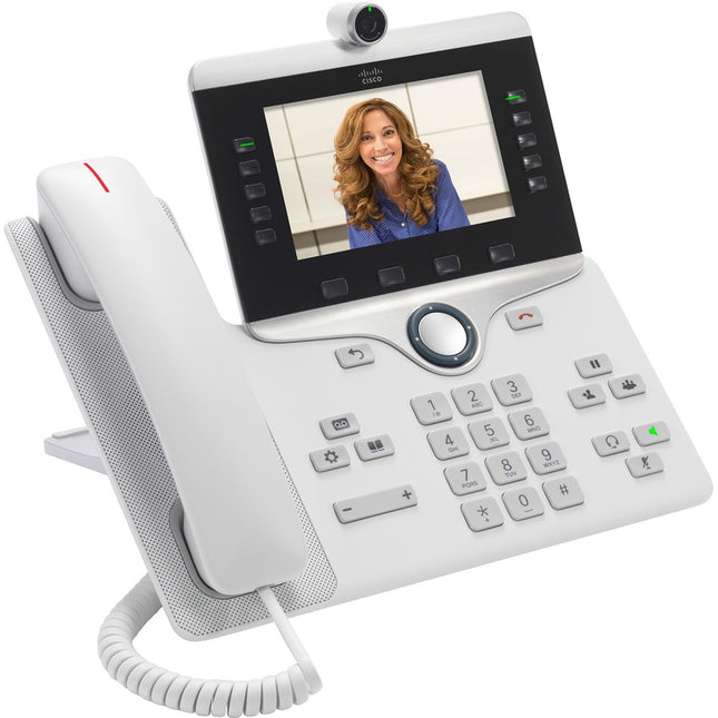 Main Image for Cisco 8865 IP Phone - Corded/Cordless - Wi-Fi - Wall Mountable, Desktop - White