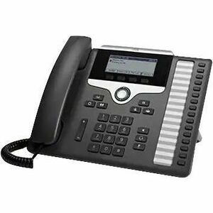 Main Image for Cisco 7861 IP Phone - Refurbished - Corded - Corded - Wall Mountable, Tabletop - Charcoal