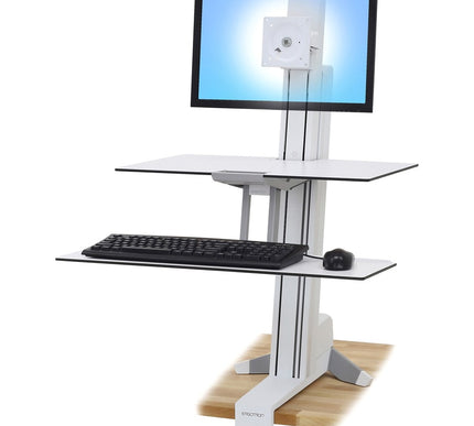 Main Image for Ergotron WorkFit-S, Single LD with Worksurface+ (White)