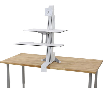 Main Image for Ergotron WorkFit-S, Single HD with Worksurface+ (White)