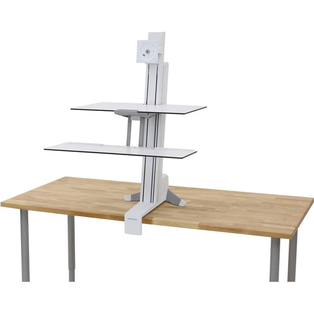 Main Image for Ergotron WorkFit-S, Single HD with Worksurface+ (White)
