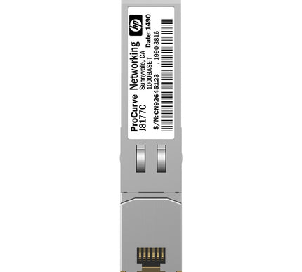 Main Image for HPE X120 1G SFP RJ45 T Transceiver