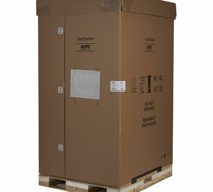 Main Image for APC NetShelter SX, Server Rack Enclosure, 45U, Shock Packaging, 2000 lbs, Black, 2124H x 600W x 1200D mm [TAA]