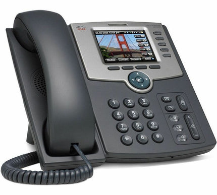 Main Image for Cisco SPA525G2 IP Phone - Refurbished - Corded/Cordless - Wi-Fi, Bluetooth - Dark Gray, Silver