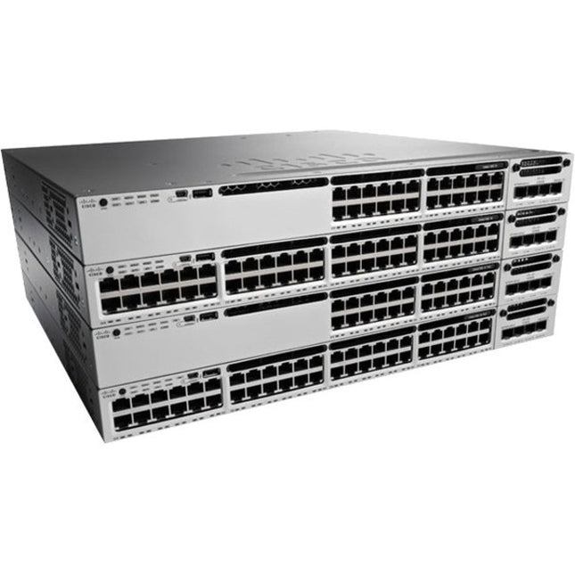 Main Image for Cisco Catalyst 3850 24 Port PoE with 5 AP license IP Base
