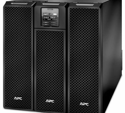 Main Image for APC Smart-UPS On-Line, 8kVA/8kW, Tower, 208V, 8x 5-20R+6x L6-20R+2x L6-30R+1x L14-30R NEMA, NMC+SmartSlot, W/ transformer 208V to 120V, W/O rail kit