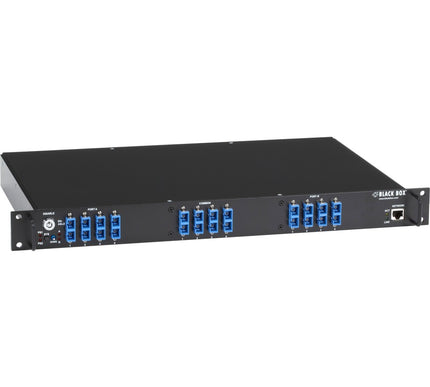 Main Image for Black Box Rackmount Gang Switch - 19" , 1U, (4) Duplex Multimode SC, Network Manageable