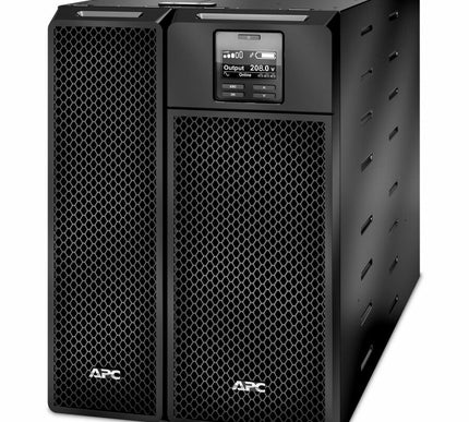 Main Image for APC Smart-UPS On-Line, 6kVA/6kW, Tower, 208V, 8x 5-20R+4x L6-20R+3x L6-30R+1x L14-30R NEMA, NMC+SmartSlot, W/ transformer 208V to 120V, W/O rail kit