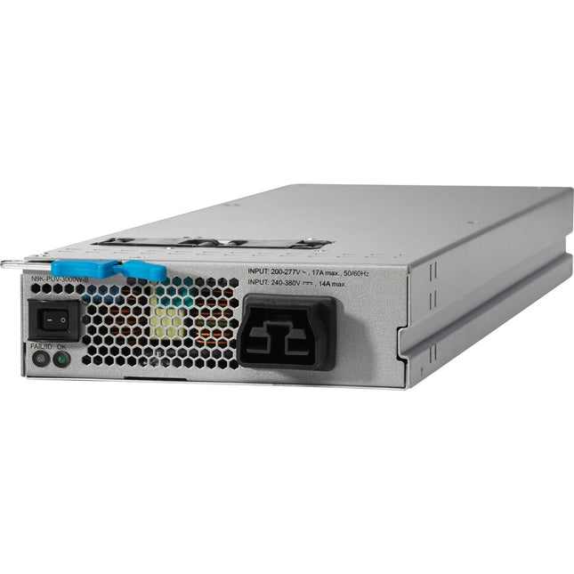 Main Image for Cisco Nexus 9500 3000W Universal high voltage AC/DC PS, Port Side Intake