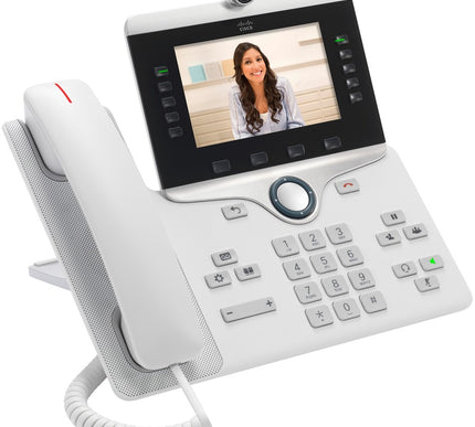 Main Image for Cisco 8845 IP Phone - Corded/Cordless - Corded - Wall Mountable - White