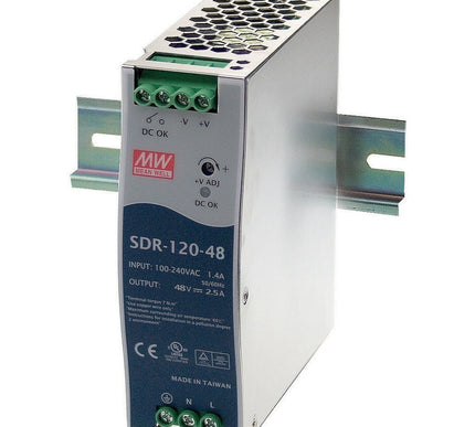 Main Image for Black Box DIN Rail Industrial Power Supply - 120W, 48VDC